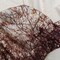 1 Yard Stretch Cotton Sateen Panel Brown Tree Branches Celestial Canopy Print Fabric
